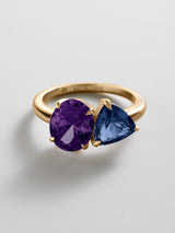 BaubleBar Amethyst|Sapphire - 
     Personalized crystal ring
  
