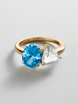 BaubleBar Blue Zircon|Crystal - 
     Personalized crystal ring
  
