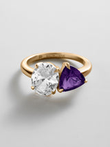 BaubleBar Crystal|Amethyst - 
     Personalized crystal ring
  
