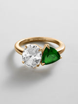 BaubleBar Crystal|Emerald - 
     Personalized crystal ring
  

