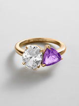 BaubleBar Crystal|Light Amethyst - 
     Personalized crystal ring
  
