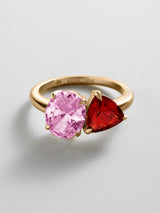 BaubleBar Rose|Garnet - 
     Personalized crystal ring
  
