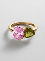 BaubleBar Rose|Peridot - 
     Personalized crystal ring
  
