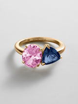 BaubleBar Rose|Sapphire - 
     Personalized crystal ring
  
