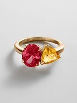 BaubleBar Ruby|Topaz - 
     Personalized crystal ring
  
