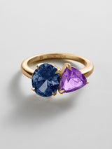 BaubleBar Sapphire|Light Amethyst - 
     Personalized crystal ring
  
