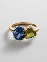 BaubleBar Sapphire|Peridot - 
     Personalized crystal ring
  
