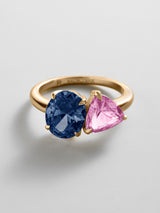 BaubleBar Sapphire|Rose - 
     Personalized crystal ring
  
