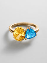 BaubleBar Topaz|Blue Zircon - 
     Personalized crystal ring
  
