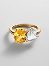 BaubleBar Topaz|Crystal - 
     Personalized crystal ring
  
