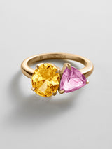 BaubleBar Topaz|Rose - 
     Personalized crystal ring
  
