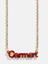 BaubleBar Tortoise - 
    Customizable nameplate necklace
  
