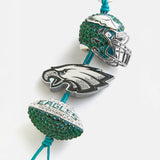 NFL Linear Bag Charm - Philadelphia Eagles