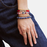 NFL Beaded Bracelet Set - New England Patriots