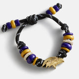 NFL Knotty Logo Bracelet - Baltimore Ravens