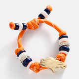 NFL Knotty Logo Bracelet - Denver Broncos