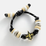 NFL Knotty Logo Bracelet - New Orleans Saints