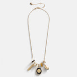 NFL Cluster Charm Necklace - Pittsburgh Steelers