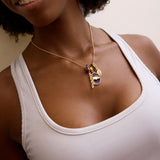 NFL Cluster Charm Necklace - Baltimore Ravens