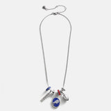 NFL Cluster Charm Necklace - Buffalo Bills