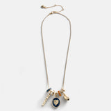 NFL Cluster Charm Necklace - Chicago Bears