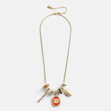 NFL Cluster Charm Necklace - Cincinnati Bengals