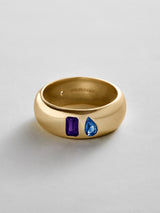 BaubleBar Amethyst|Sapphire - 
    Personalized crystal ring
  
