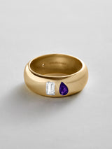 BaubleBar Crystal|Amethyst - 
    Personalized crystal ring
  

