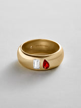 BaubleBar Crystal|Garnet - 
    Personalized crystal ring
  
