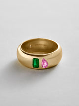 BaubleBar Emerald|Rose - 
    Personalized crystal ring
  

