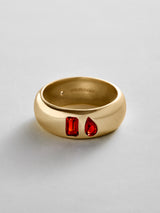 BaubleBar Garnet|Garnet - 
    Personalized crystal ring
  
