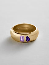 BaubleBar Light Amethyst|Amethyst - 
    Personalized crystal ring
  
