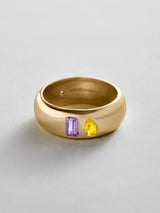 BaubleBar Light Amethyst|Topaz - 
    Personalized crystal ring
  

