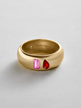 BaubleBar Rose|Garnet - 
    Personalized crystal ring
  
