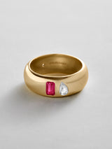 BaubleBar Ruby|Crystal - 
    Personalized crystal ring
  
