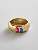 BaubleBar Ruby|Sapphire - 
    Personalized crystal ring
  
