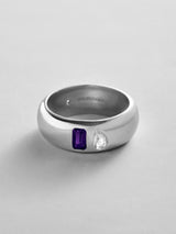 BaubleBar Amethyst|Crystal - 
    Personalized crystal ring
  
