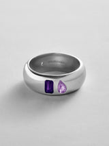 BaubleBar Amethyst|Light Amethyst - 
    Personalized crystal ring
  
