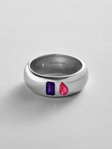 BaubleBar Amethyst|Ruby - 
    Personalized crystal ring
  
