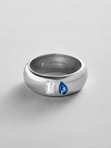 BaubleBar Crystal|Sapphire - 
    Personalized crystal ring
  
