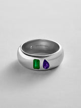 BaubleBar Emerald|Amethyst - 
    Personalized crystal ring
  
