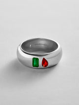 BaubleBar Emerald|Garnet - 
    Personalized crystal ring
  
