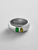 BaubleBar Emerald|Peridot - 
    Personalized crystal ring
  
