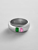 BaubleBar Emerald|Rose - 
    Personalized crystal ring
  
