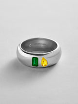 BaubleBar Emerald|Topaz - 
    Personalized crystal ring
  
