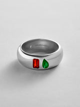 BaubleBar Garnet|Emerald - 
    Personalized crystal ring
  
