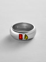 BaubleBar Garnet|Peridot - 
    Personalized crystal ring
  
