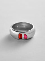 BaubleBar Garnet|Ruby - 
    Personalized crystal ring
  
