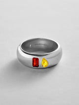 BaubleBar Garnet|Topaz - 
    Personalized crystal ring
  
