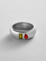 BaubleBar Peridot|Garnet - 
    Personalized crystal ring
  
